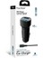 FC16 48W Hızlı Şarjlı Araç Şarj Cihazı | Usb-C & USB Çift Giriş | C To C Kablo Dahil | Renkli Işıklı Port | 30W Pd + 18W Qc 3