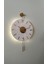 Modern Metal Duvar Saati, Pilli LED ile Şık ve Dekoratif Tasarım, 30X55 Cm. 5