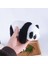 Ithal Kumaş Sevimli Gerçek Görünümlü Panda Peluş Oyuncak Uyku & Oyun Arkadaşı 18 Cm. 2