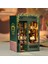 Owl Bookstore - Yeni Stil Mini Book Nook Kiti, Kendin Yap Oyuncak Evler, Minyatür Ev Kiti 3