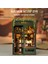Owl Bookstore - Yeni Stil Mini Book Nook Kiti, Kendin Yap Oyuncak Evler, Minyatür Ev Kiti 1