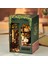 Owl Bookstore - Yeni Stil Mini Book Nook Kiti, Kendin Yap Oyuncak Evler, Minyatür Ev Kiti 6