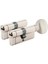 Kilit 264 Ortak Anahtarlı Tuzaklı 2'li Set (Ktbs + Ktbsm) Kilit Göbeği, Tuzaklı Silindir 2'li Set, Barel (68 Mm, Nikel) 2
