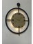 LED Işıklı 50X40 cm Oval Duvar Saati, Şık ve Modern Dekorasyon Için Ideal 2