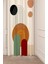 Geometrik Çizgi Bohem Minimalist Soft Desenli Özel Tasarım Dijital Baskılı (Tek Kanat) Şık Fon Perde 1