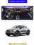 Nissan Juke 2020+TORPİDO Koruma Halısı Mavi Kenar 1