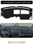 Volkswagen Caddy (2004-2015 )Torpido Koruma Halısı Siyah Kenar 1