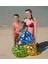 3 Adet Damla Desenli Renkli Deniz Topu Seti - 31013 Inflatable Spotted Beach Ball 51 cm 2
