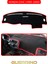Honda Cıvıc 1995-2000TORPİDO Koruma Halısı Kırmızı Kenar 1