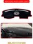 Mercedes W203 2000-2007TORPİDO Koruma Halısı Kırmızı Kenar 1