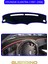 Hyundai Elantra 1997-2006TORPİDO Koruma Halısı Mavi Kenar 1