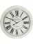 Büyük Boy Beyaz Modern Duvar Saati, Şık ve Zarif Tasarım 1