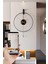 Modern 60 cm Siyah Sarkaçlı Metal Duvar Saati, Şık ve Kullanışlı Dekoratif Tasarım 2