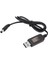 5V-12V USB To Dc 5.5*2.5mm Kablo (12 Volt 1 Amper) 1