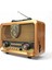 Güneş Panelli Nostaljik Radyo,bluetooth Özellikli Nostalji Radyo 1