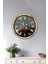 Şık 40 cm Metal Mutfak Duvar Saati, Modern Tasarım ve Altın Renk Seçeneği 2