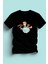 Kaliteli Penye Kız Çocuk Kucuk Prens Petit Prince Baskılı Beyaz Siyah Gri Tshirt 5 6 7 8 9 10 11 12 13 14 Yaş 1