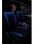 Volkswagen Golf 6 Conforline-Hidline 2008–2012 Pulse Serisi Raşel Siyah Mavi Koltuk Kılıfı 1