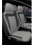 Audi A-4 2001-2004 Natura Serisi Raşel Gri Siyah Koltuk Kılıfı 1