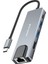 FH20 5-In-1 Usb-C Çoklayıcı Adaptör | 100W Pd Hızlı Şarj | 4K HDMI | Ethernet | 2x USB 3.0 1