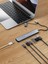 FH28 7-In-2 Usb-C+A Çoklayıcı | 5x USB Girişi + 2x Usb-C | 5gbps Hızlı Veri Aktarımı | Laptop & MacBook Uyumlu Çoklu Port Adaptör 3