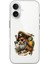 iPhone 16 Uyumlu Şeffaf Kılıf Pirate 3 Tasarımlı 1