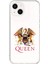 iPhone 15 Uyumlu Şeffaf Kılıf Queen Tasarımlı 1