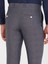 Erkek Lacivert Slim Fit Keten Karışımlı Pantolon 50265200-VR033 7