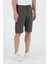 Erkek Slim Fit Keten Chino Şort 2