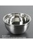 Inox Ölçekli Derin Kase - 22 cm 1.6 Litre Karıştırma Kabı Profesyonel 304 Paslanmaz Çelik 721841 3