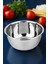 Inox Kase - 22 cm 1.2 Litre Karıştırma Kabı Profesyonel 304 Paslanmaz Çelik 721836 1
