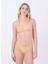 Sarı Kadın Yüksek Bel Normal Kalıp Bikini Alt E4GO11KC632-A21R 1