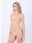 Sarı Kadın Yüksek Bel Normal Kalıp Bikini Alt E4GO11KC632-A21R 2