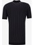 Polo Yaka Basic Jakarlı Siyah Erkek Kazak F4SM-KZK 0713 2