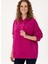 Kapüşon Yaka Fuşya Kadın Sweatshırt Radas 3