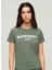 Yuvarlak Yaka Baskılı Beyaz Kadın T-Shirt W1011374A 3