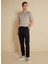 Normal Bel Düz Paça Standart Siyah Erkek Pantolon BBSS25MPT016 2
