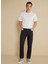 Normal Bel Düz Paça Slim Fit Siyah Erkek Pantolon BBSS25MPT025 2