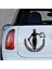 Adelet Simgesi Terazi Araba Oto Leptop Sticker 20CM Siyah Renk 1