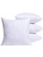 4'lü Beyaz Kare Tela Iç Yastık, 40X40 Cm, Antibakteriyel, Silikon Dolgulu 2
