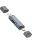 3 In 1 USB + Micro USB + Type-C To USB - Sd - Microsd Otg Kart Okuyucu 2