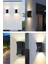 LED Dış Mekan Duvar Lambası Günışığı Çift Yönlü Dekoratif Bahçe Duvar Aydınlatması 7 W Rodos Aplik 9