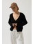 Düğme Detay Örgü Bluz 3