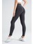 Kadın Toparlayıcı Tayt – Siyah Nervürlü Yüksek Bel Slim Fit, Dar Paça Sporcu Tayt 6