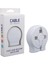 PM-27143 1 Metre Makaralı 3ın1 Şarj Kablosu (Lightning - Type-C - Micro Usb) 3