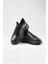 Black Alex 0069 Hakiki Deri Günlük Erkek Sneaker Siyah 1
