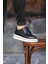 Black Lupa 0068 Hakiki Deri Günlük Erkek Sneaker Siyah 4