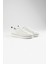 White Alex 0069 Hakiki Deri Günlük Erkek Sneaker Beyaz 2