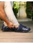 Navy Blue Laven 0395 Hakiki Deri Günlük Erkek Sneaker Ayakkabı 3