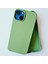 iPhone 13 Uyumlu Lansman İçi Kadife Esnek Soft Silikon Kılıf 1